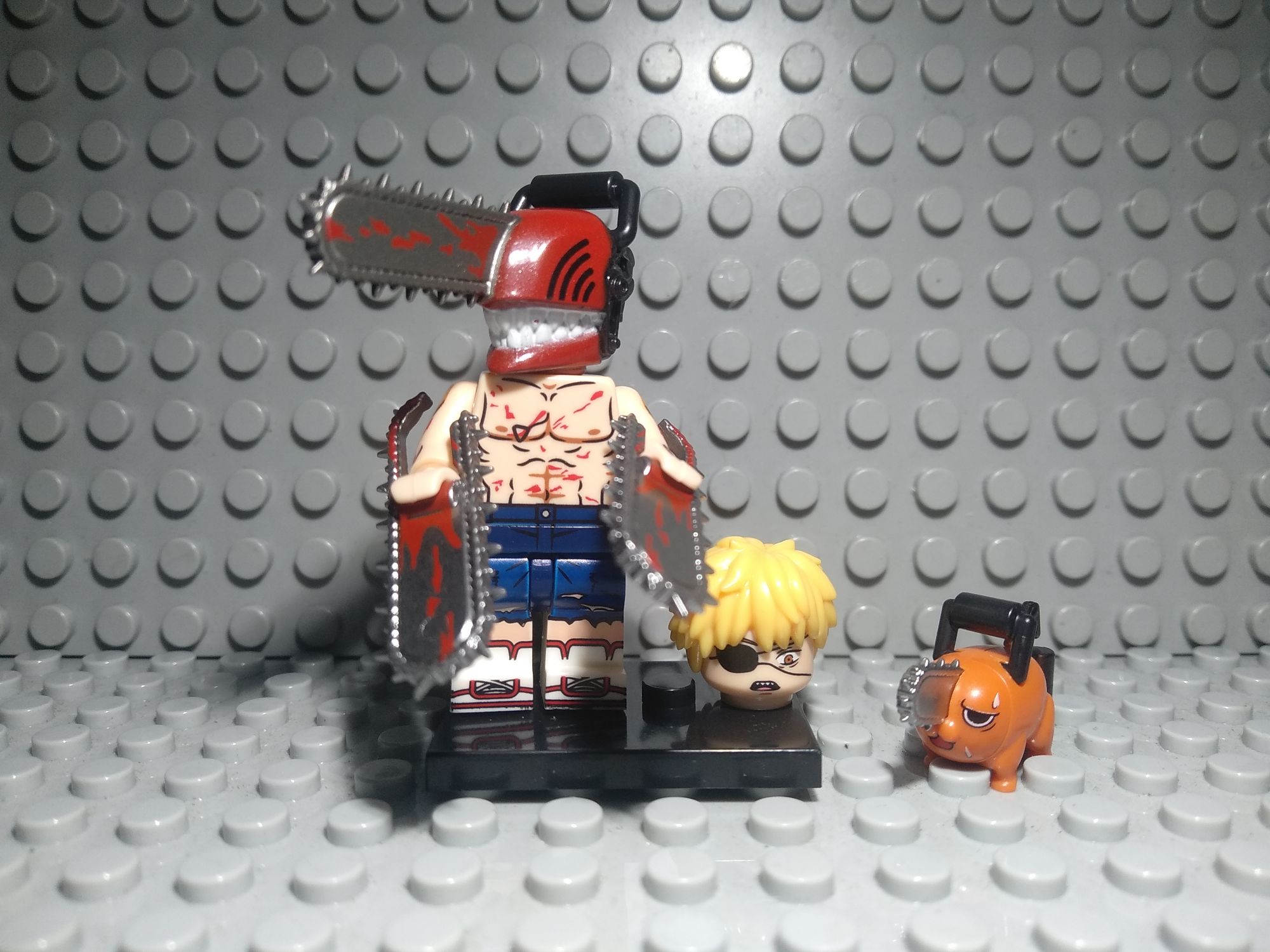 Chainsaw man Lego Blocks – Boba Hero Lv Up