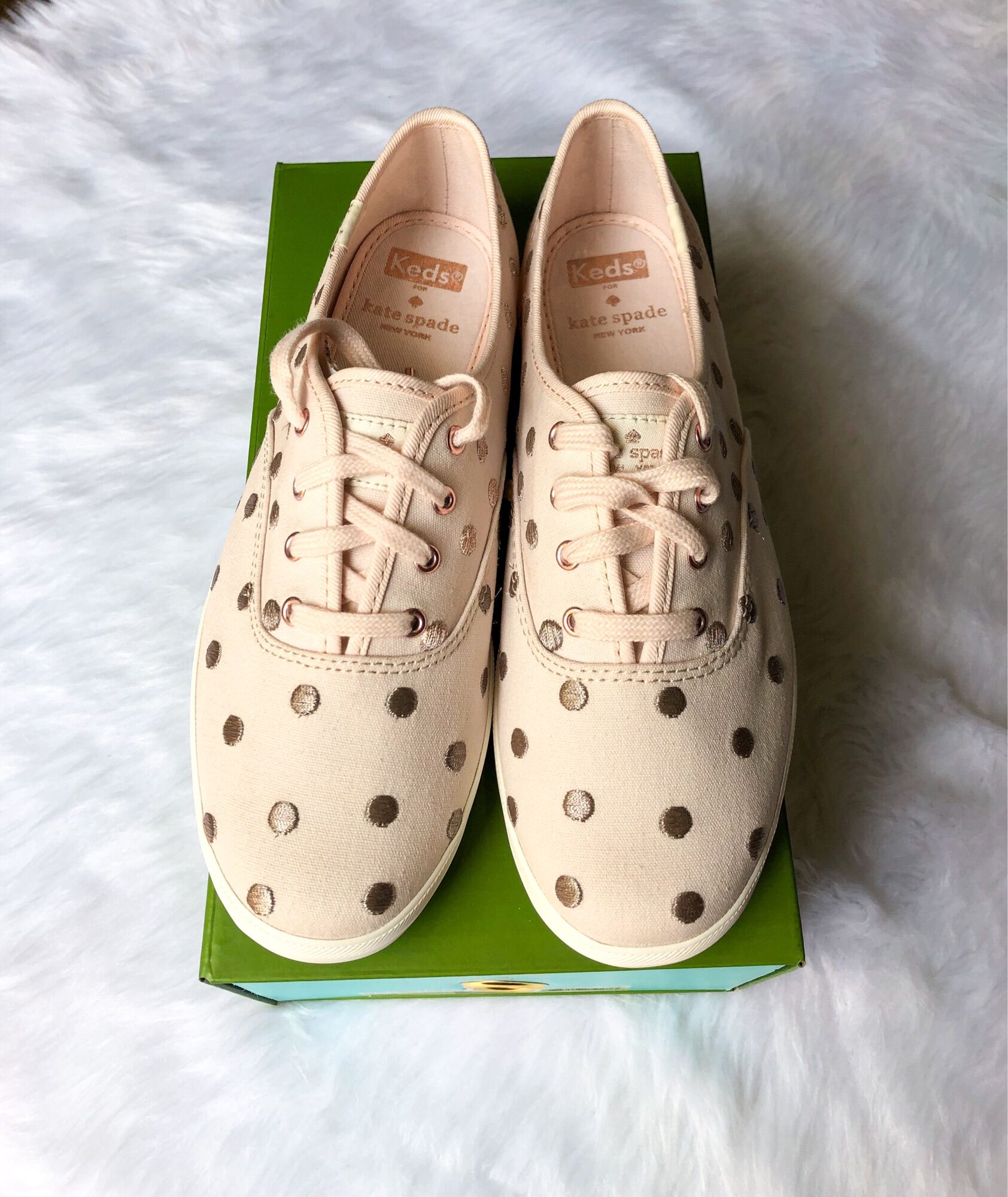 kate spade dancing dot keds