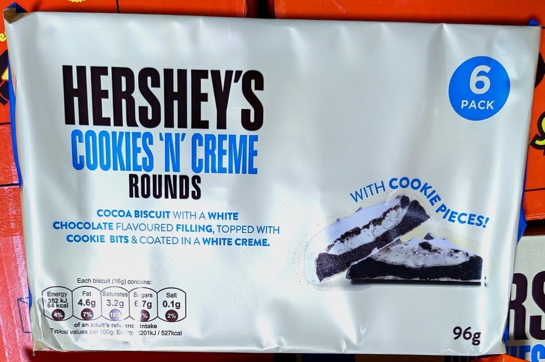 Hersheys cookie and cream rounds Lazada PH