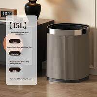 Elegant and Luxurious Waste Bin Lidless