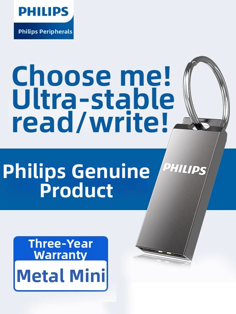 Philips | High-speed Car USB Drive Type C Dual Interface Multi-capacity Presyo 688 Piso*Libreng Shipping
