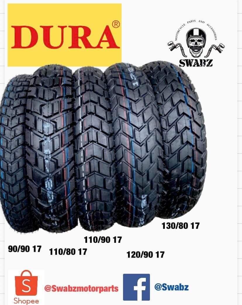 Dura tires dual sport by 17 for classic motorcycle or scrambler build
