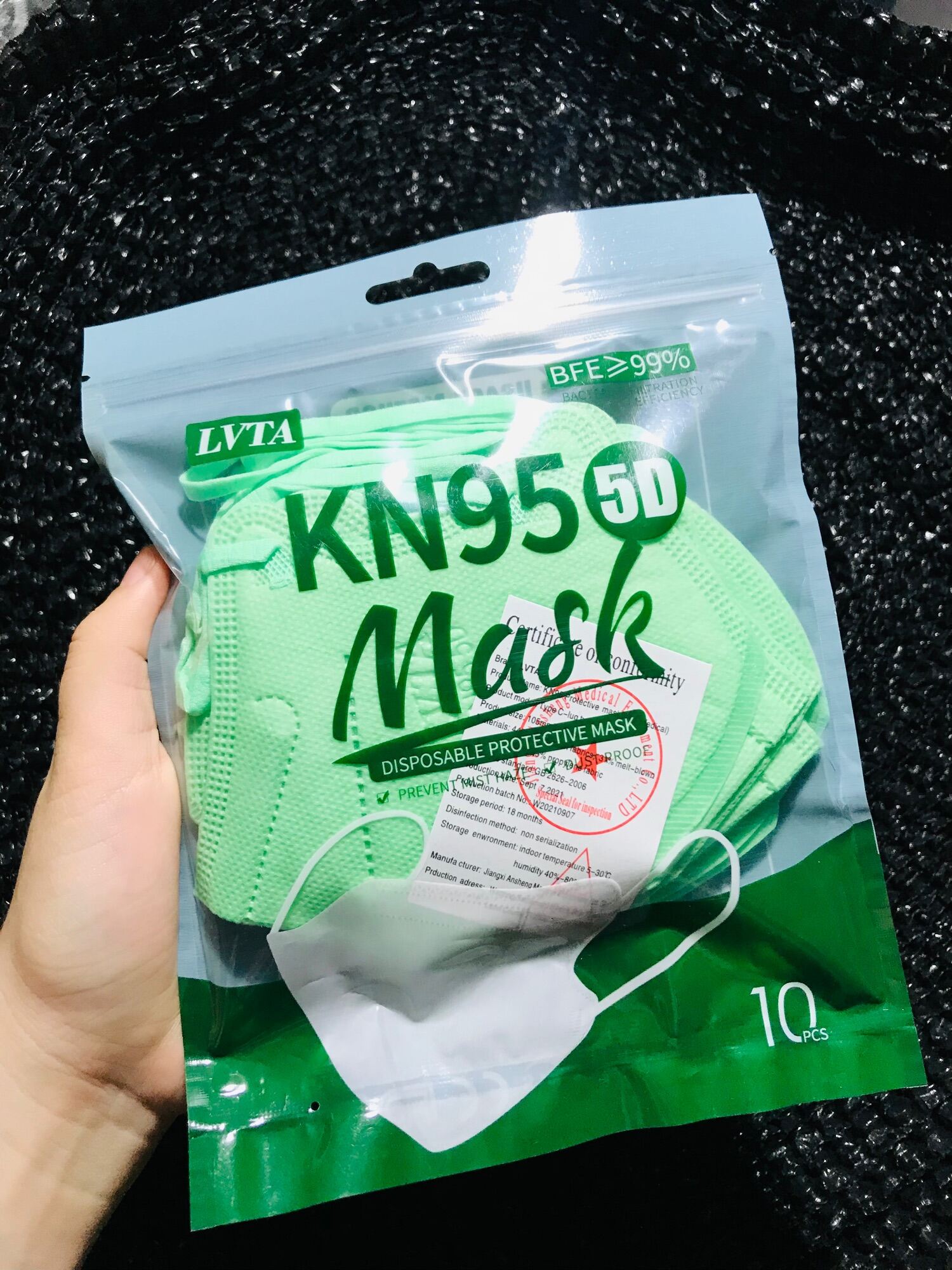 5D KN95 L.V.TA HIGH QUALITY MASK Lazada PH