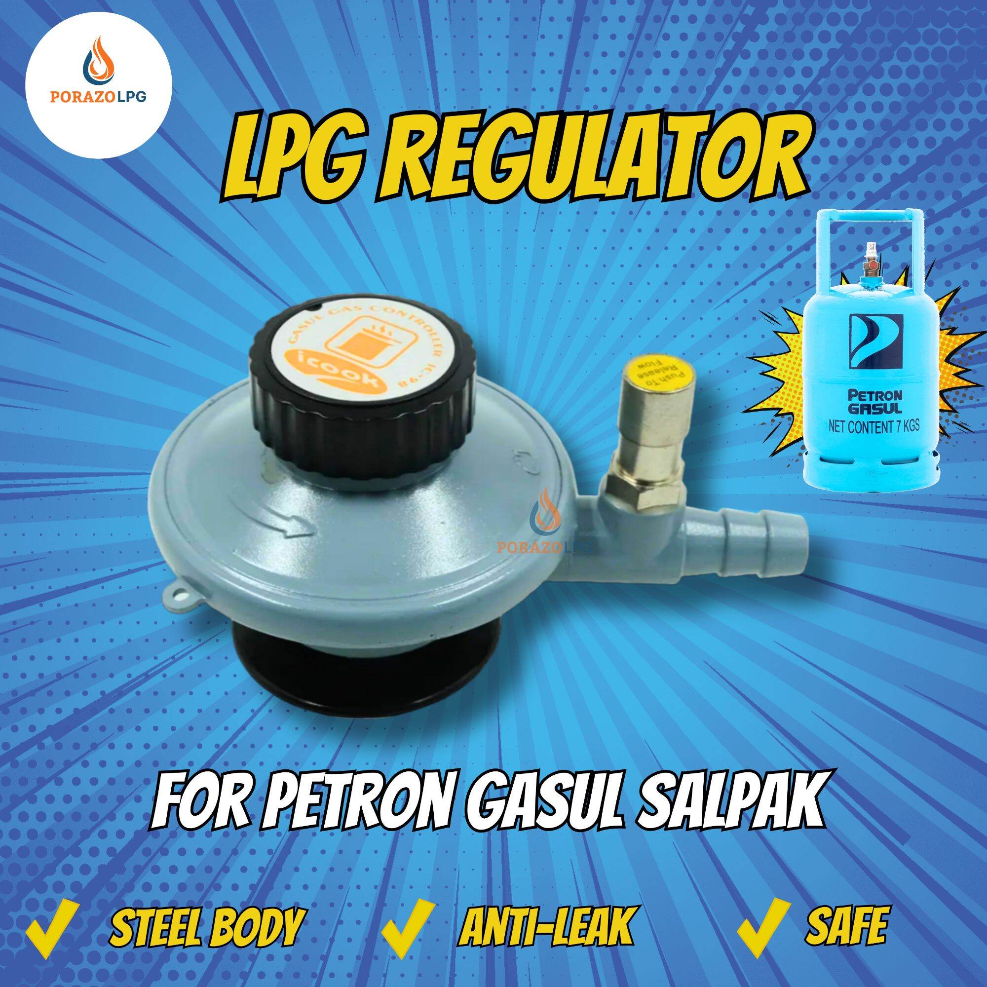 Petron Gasul Regulator with Safety Feature, TPA Original