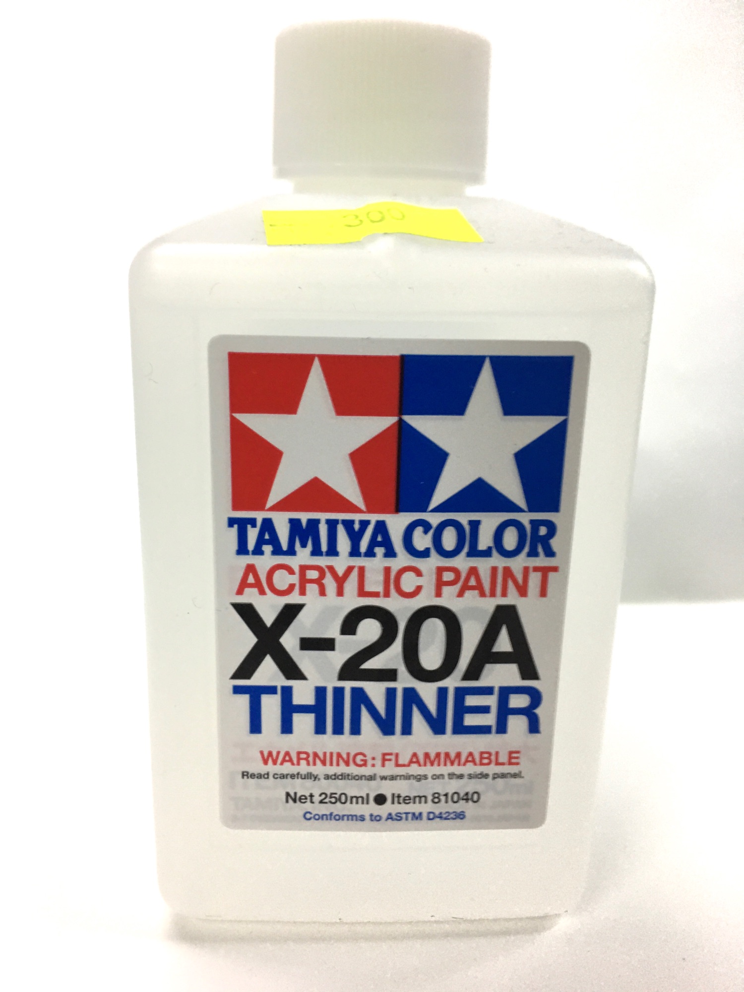 Tamiya Color Acrylic Paint X-20A Thinner