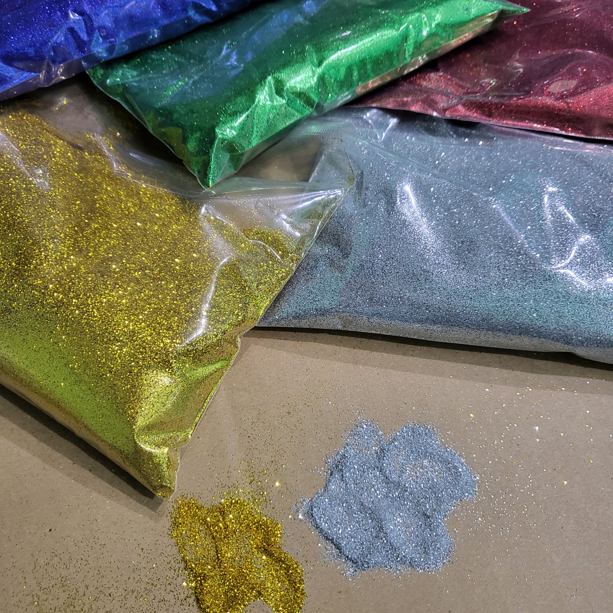 Fine Grade Glitters Dust Powder in tube 20grams SOLD PER TUBE