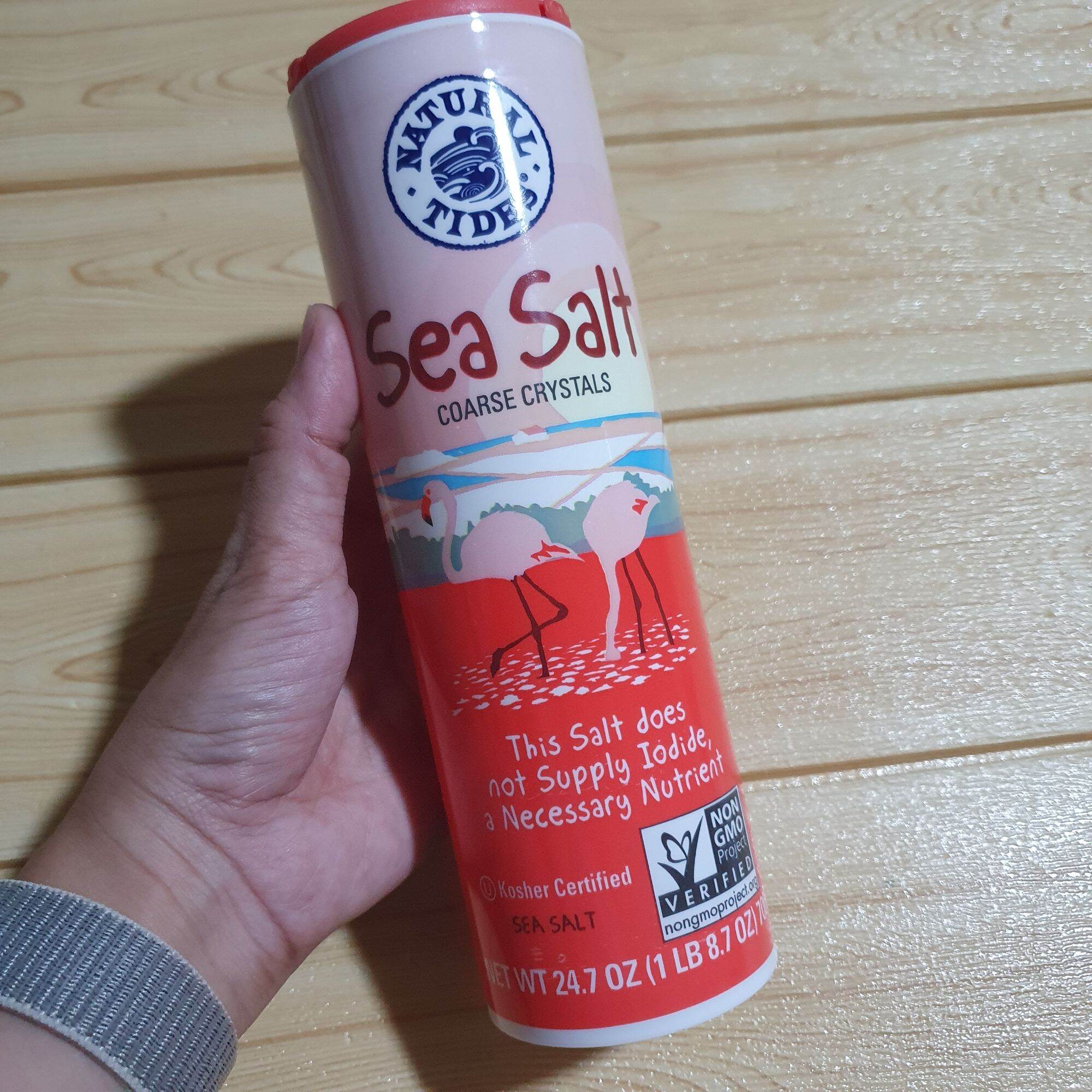 Natural Nectar Mediterranean Sea Salt Coarse 700g