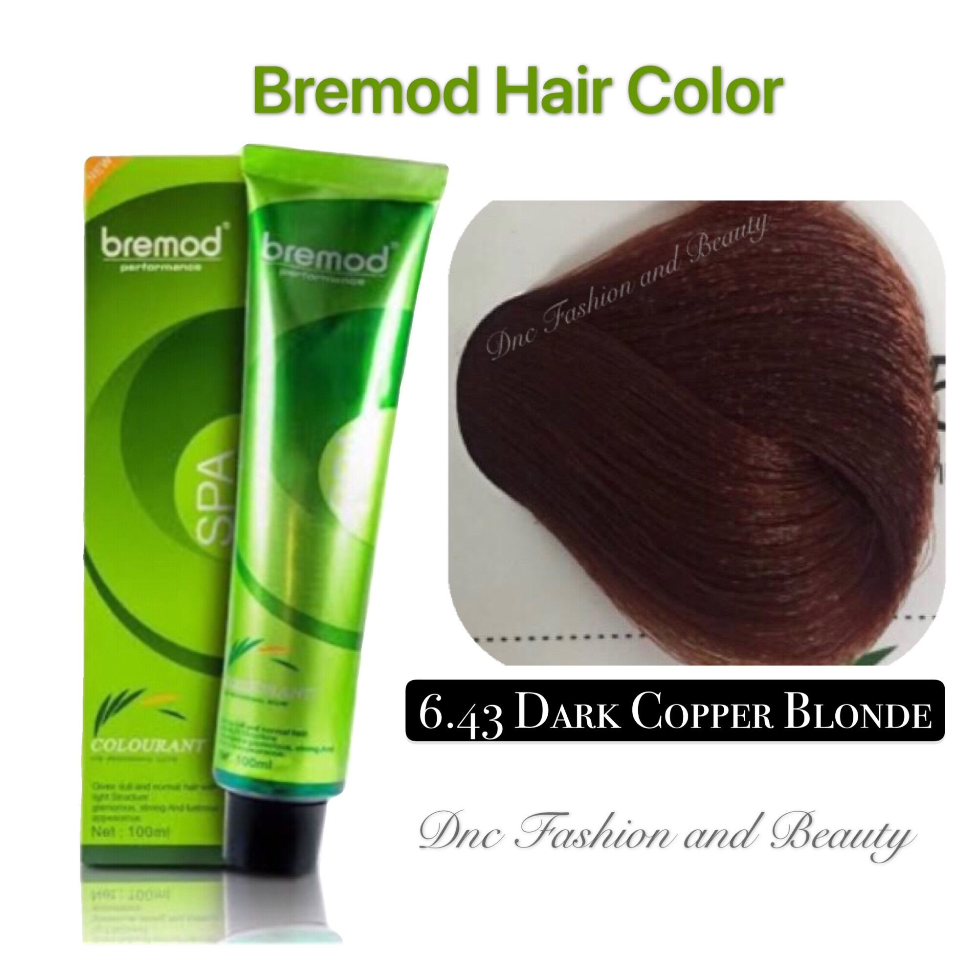 6.43 Dark Copper Blonde Bremod Hair Color Lazada PH
