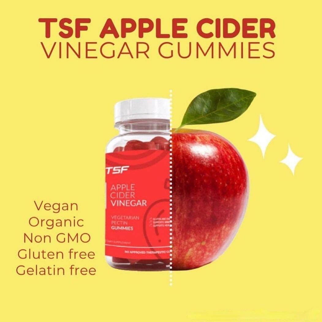TSF APPLE CIDER VINEGAR GUMMIES 60gummies 30days Lazada PH