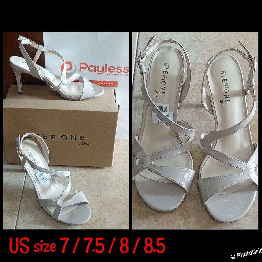 Silver pumps hot sale payless