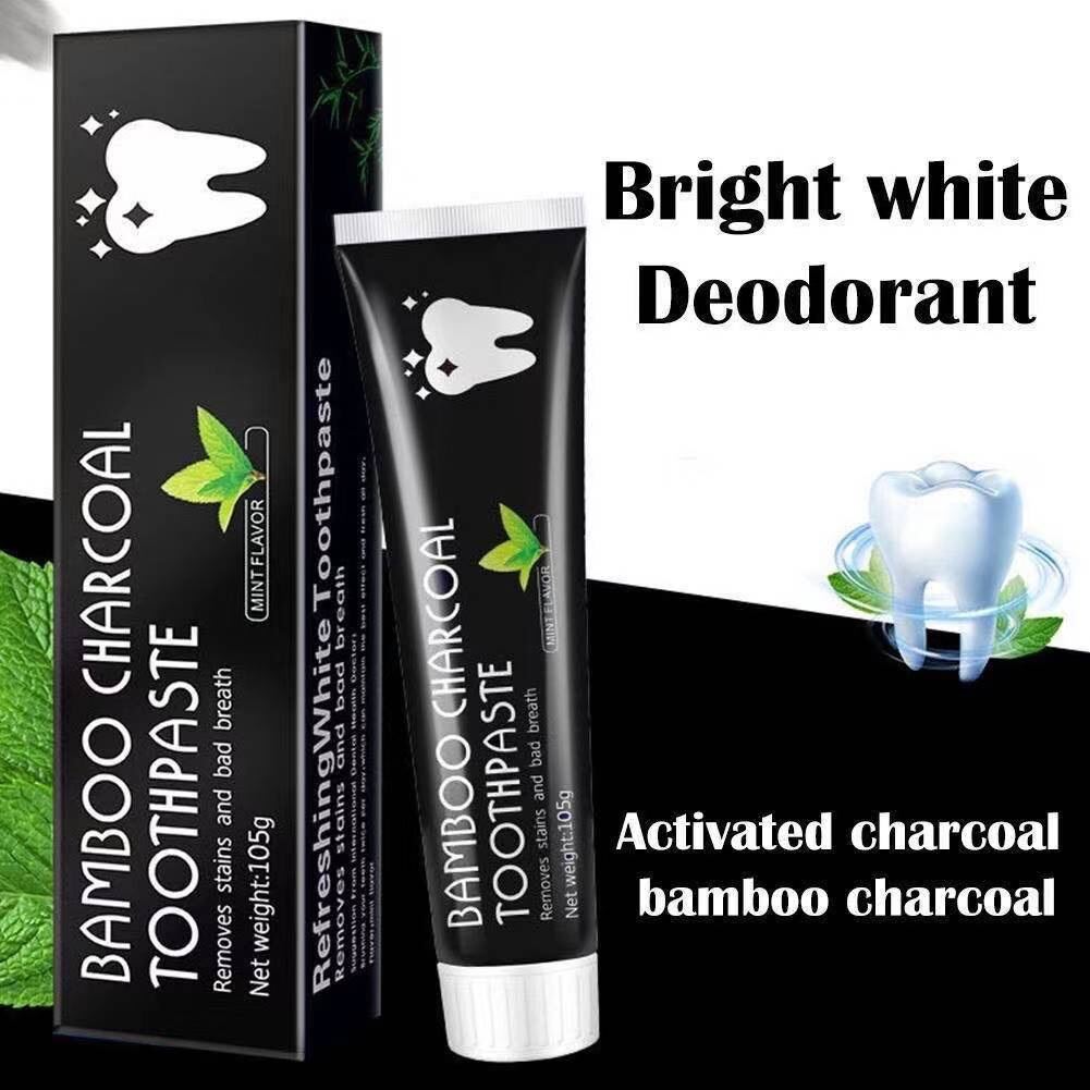 Bamboo Charcoal Whitening Toothpaste by 