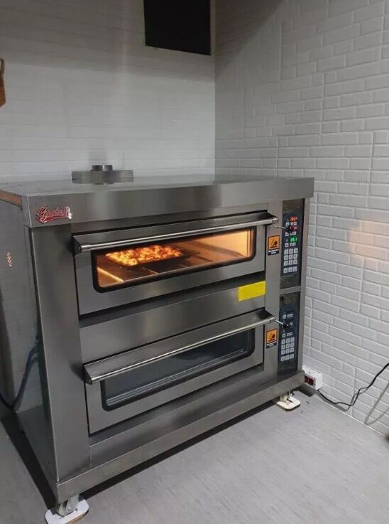 Brand new 2 deck 4 trays commercial gas oven Lazada PH