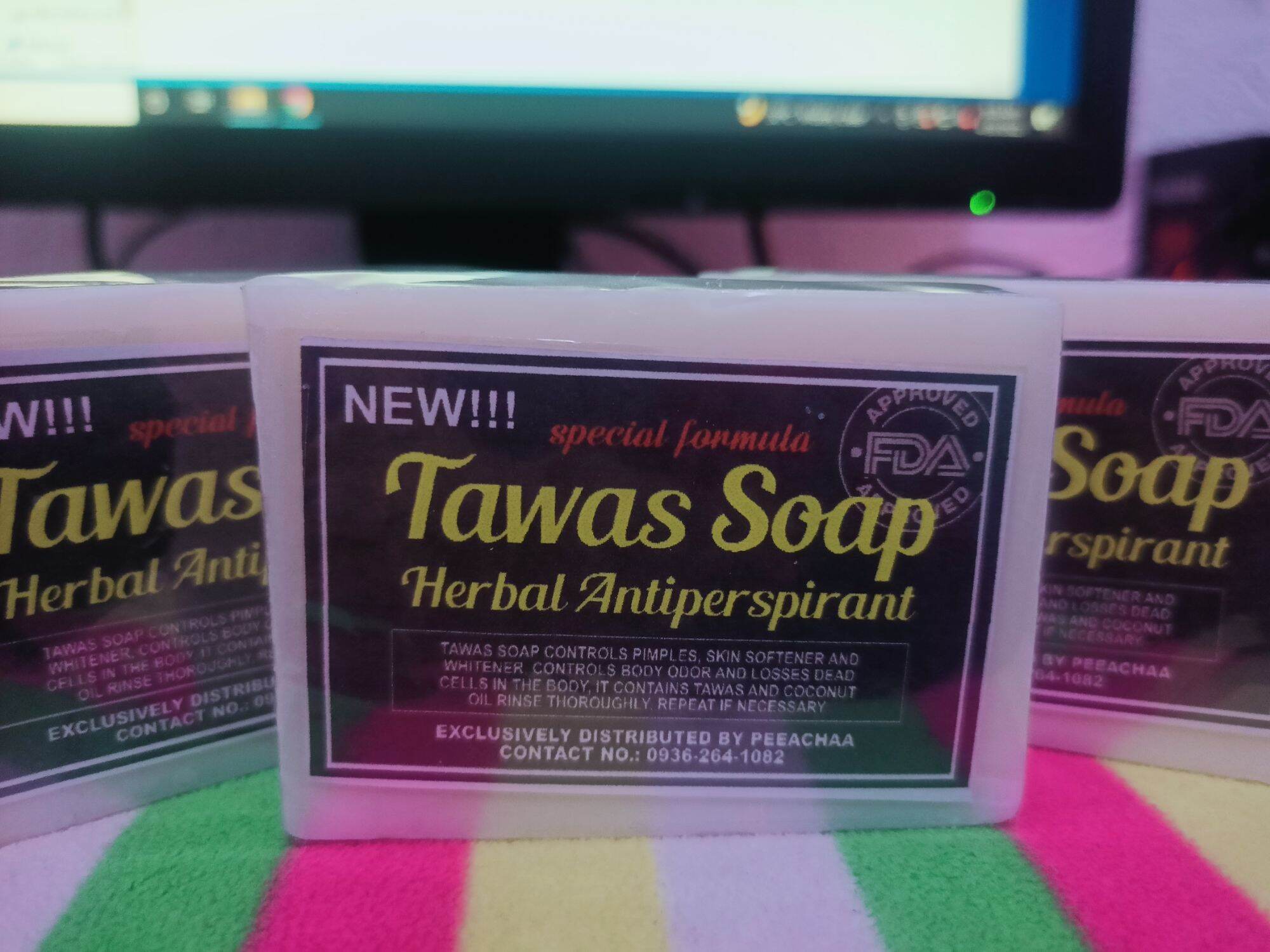 New Tawas soap herbal anti perspirant 90grams bar | Lazada PH