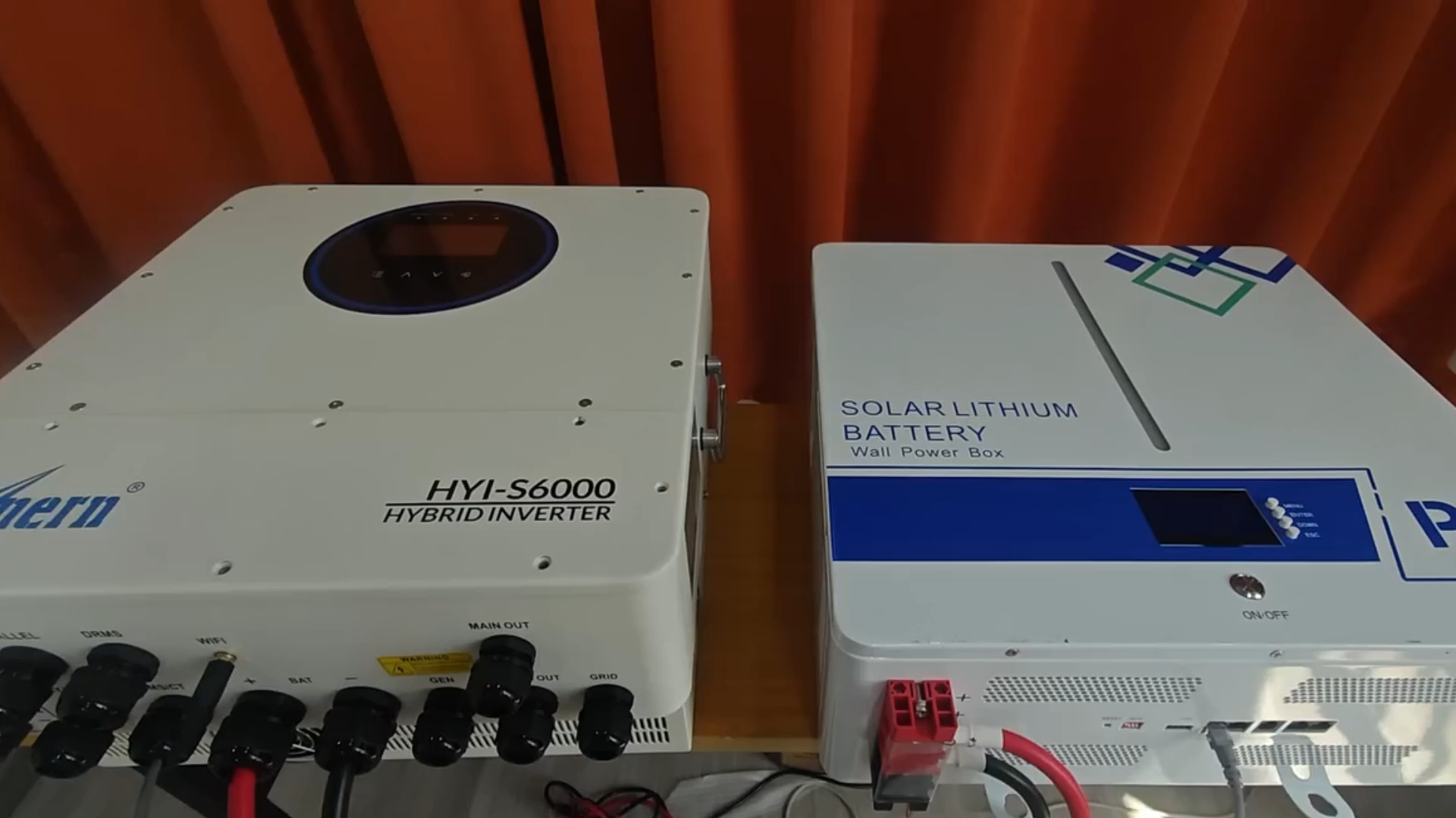 Anern AN-HYI-S6000 IP65 Single Phase Hybrid Solar Inverter 6KW with ...