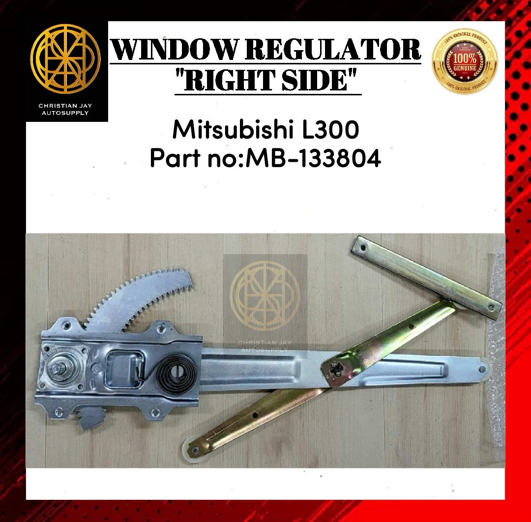GTX Power Window Mechanism Regulator Mitsubishi L300 Part no MB133804