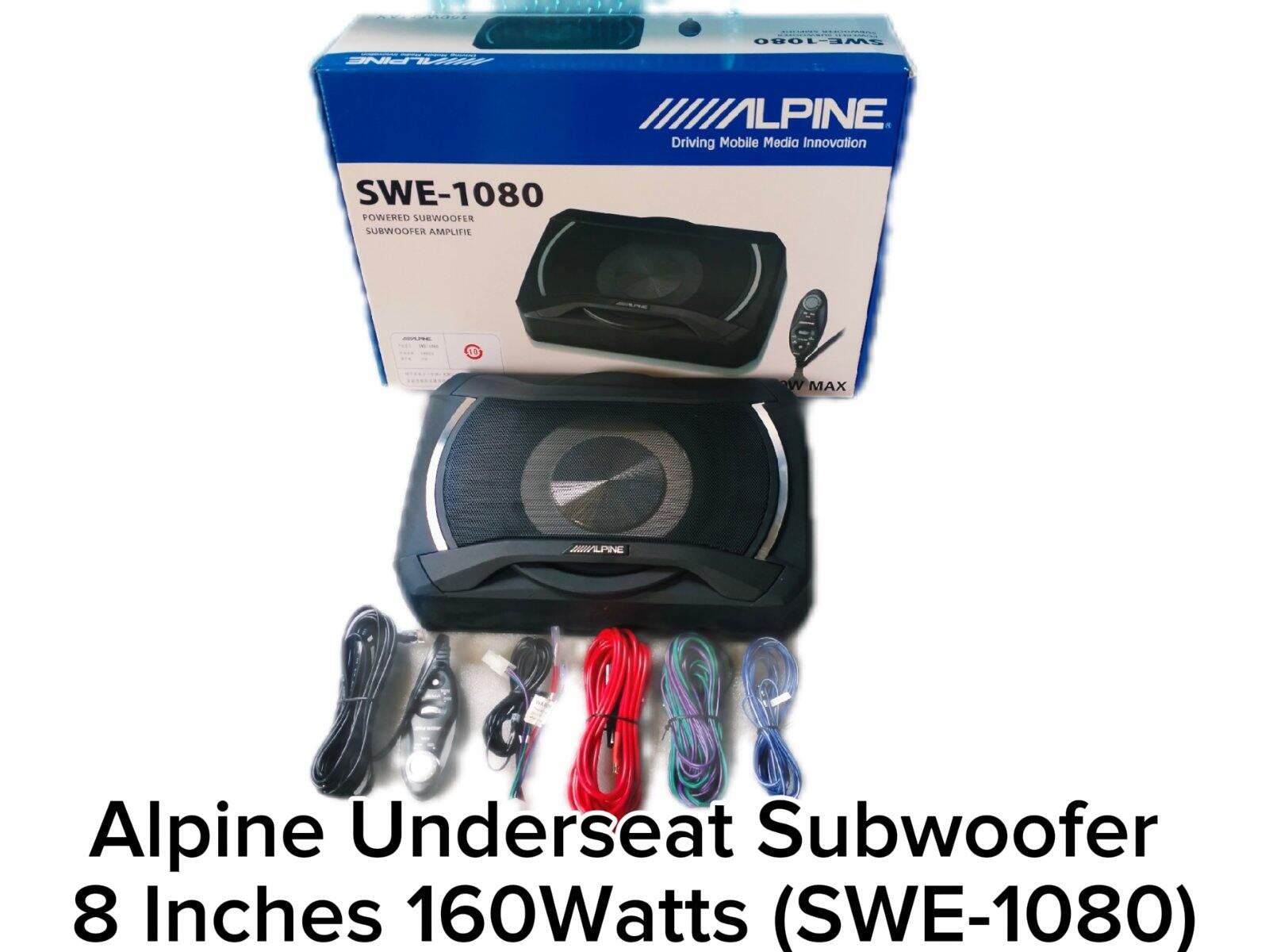 アルパイン SWE-1080 パワードサブウーファー SWE-1080 ALPINE