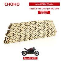 Motorcycle Sealed Chain Kit Suitable for Benelli 502 Leoncino 500 TNT 600