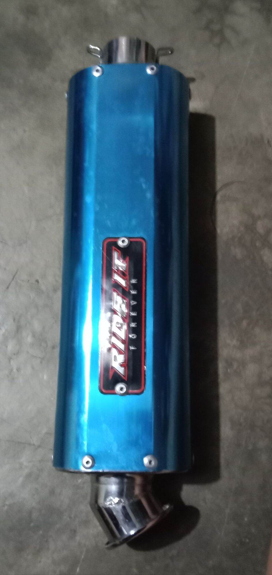 MUFFLER PIPE ROUND AND OVAL RIDE IT Canister only without elbow Lazada PH