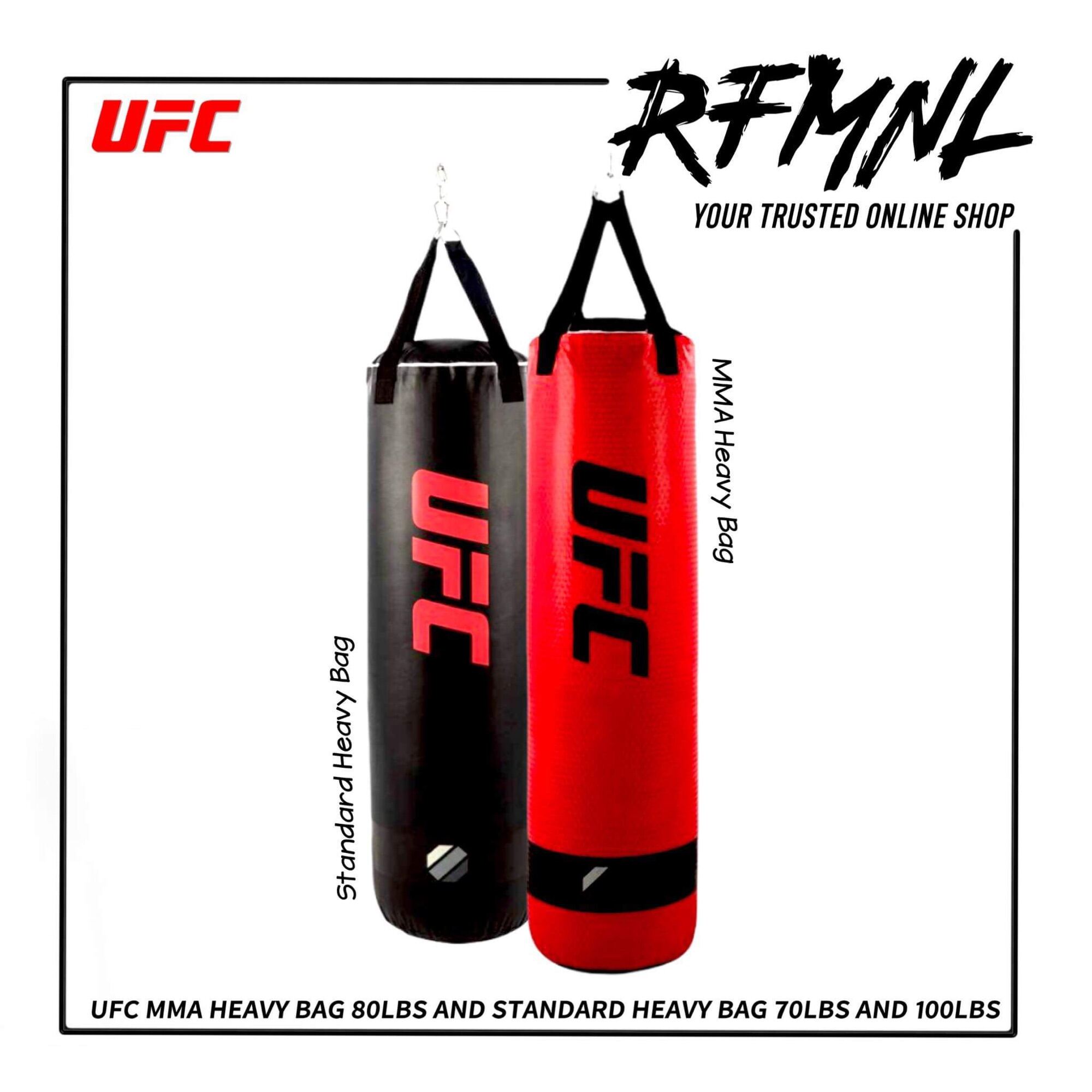 UFC MMA Heavy Bag 80lbs And Standard Heavay Bag 70lbs And 100lbs