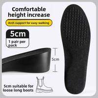 ZHIHAOEN | Comfortable Non-Collapsing Insole with 1CM Inner Height Increase 3CM Height Increase
