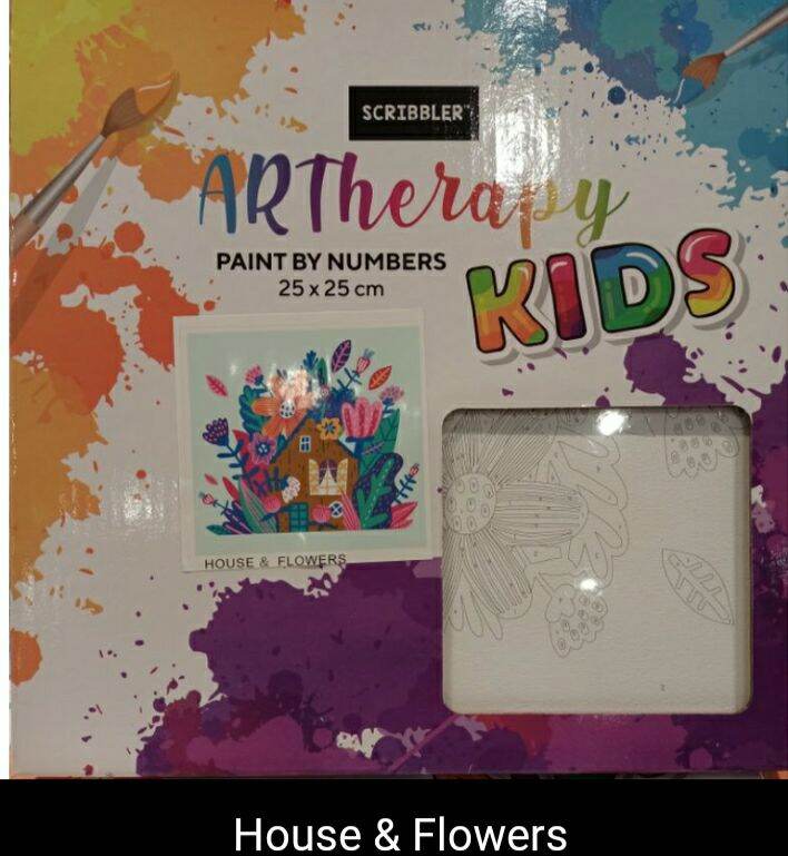 Scribbler ARTherapy Kids, Paint by Numbers