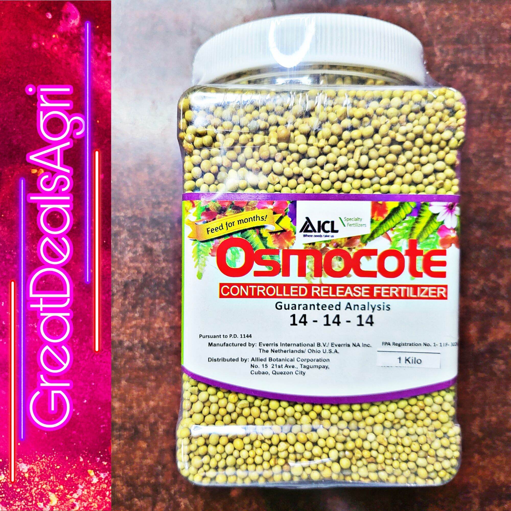 OSMOCOTE 14-14-14 Complete Fertilizer - Original Canister