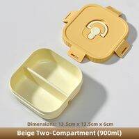 WODEBAIHUI | Microwaveable School Lunch Box For Children Compartmented