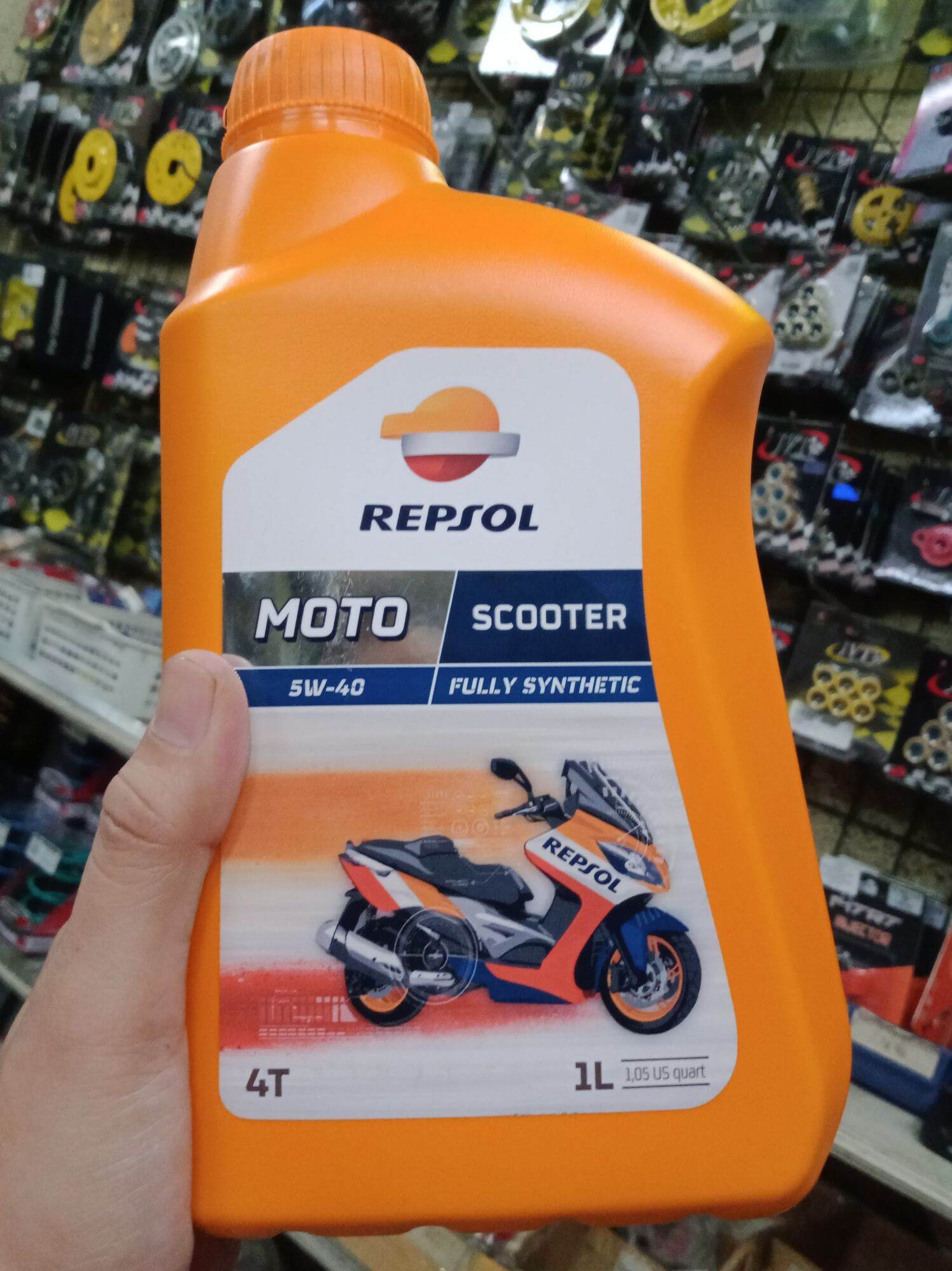 REPSOL SCOOTER ENGINE OIL 1L 5w40 Fully Synthetic Lazada PH