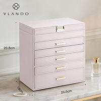 Vlando | Large Capacity Jewelry Box