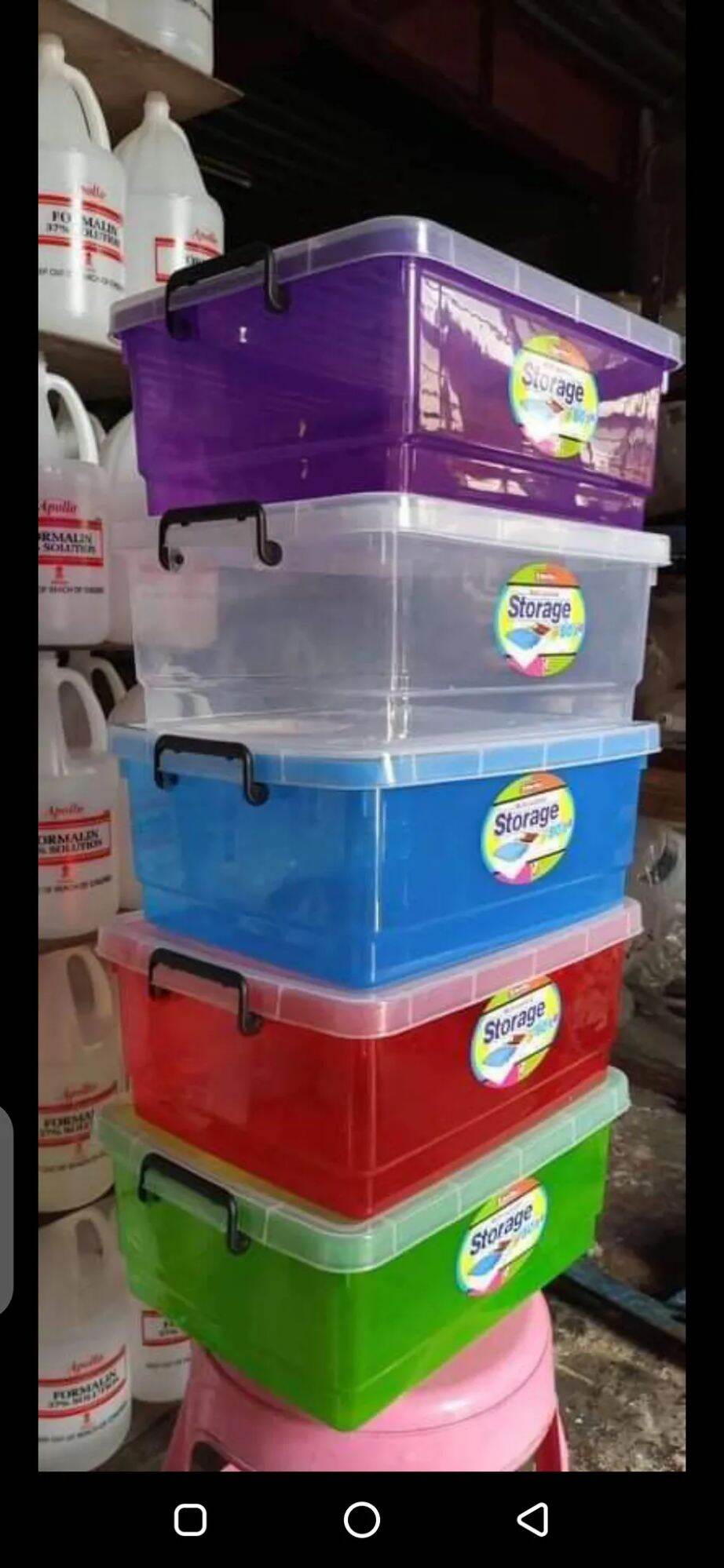 Storage box 25.5LITERS | Lazada PH