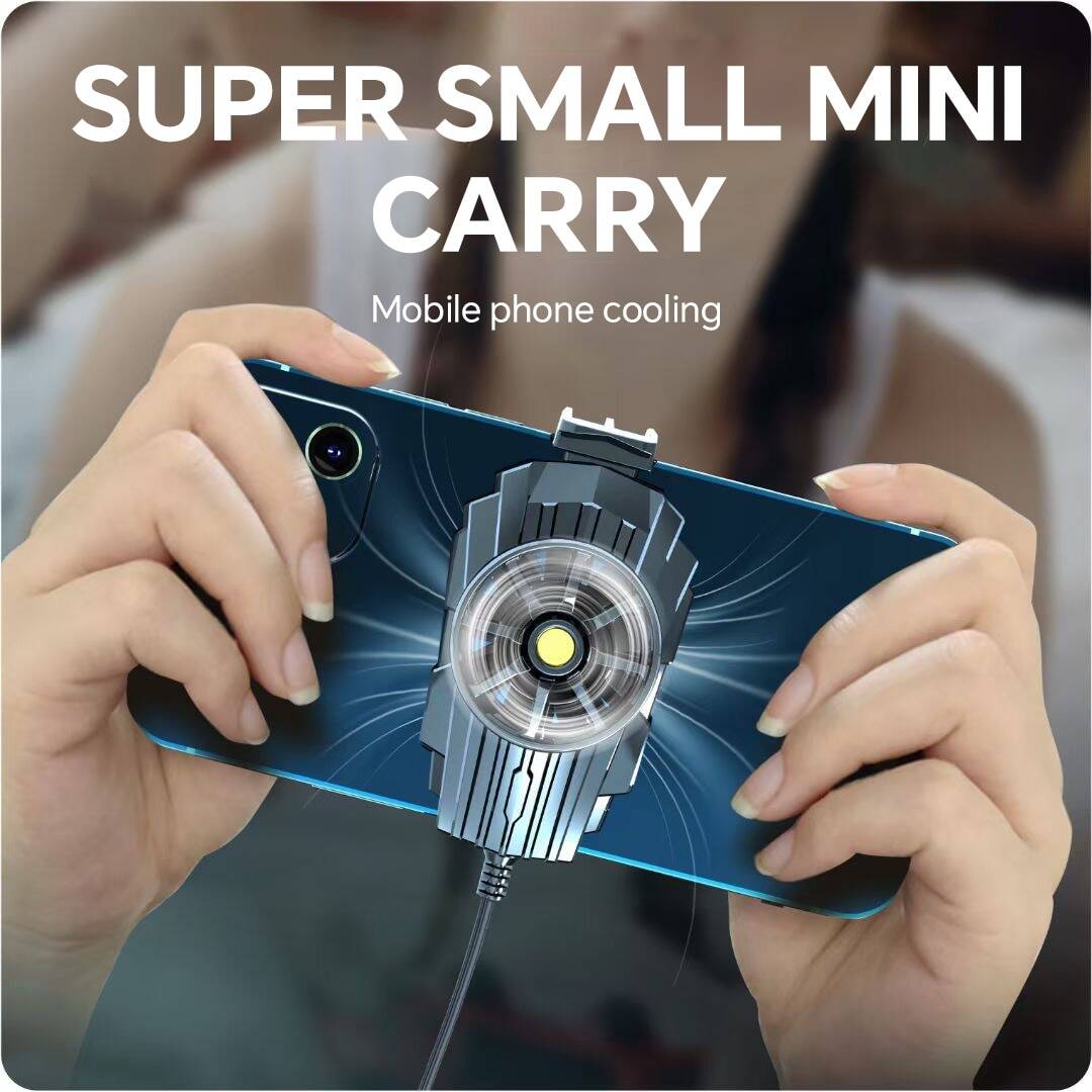 New Mini Cooling Fans For  Phone Silent Cooler Cell Phone Gaming Radiator Game Cooler Portable Cooling Fan. 