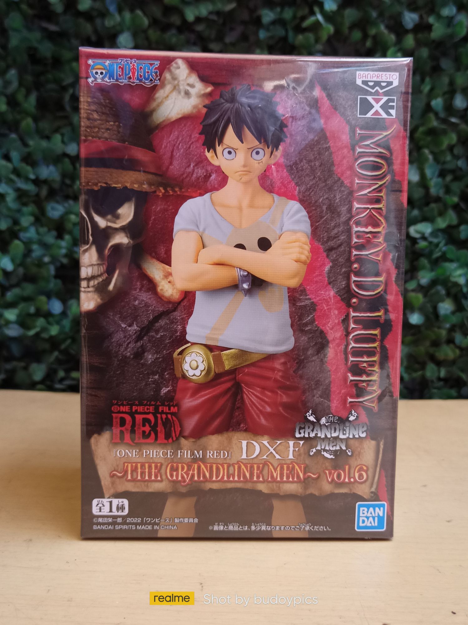 Figurine Monkey D Luffy DXF The Grandline Men Film Red Vol.6 - One Piece