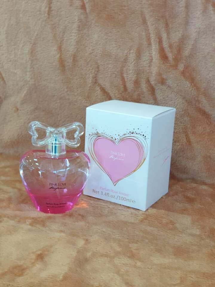 Miniso pink love top perfume