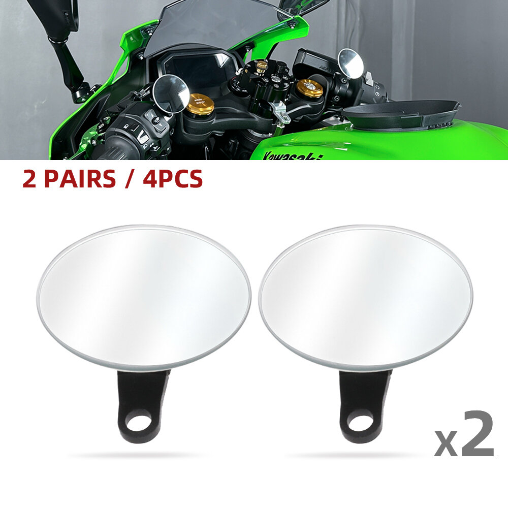 Wide Vision Rearview Mirror For KAWASAKI ZX4R ZX25R NINJA 650/R
