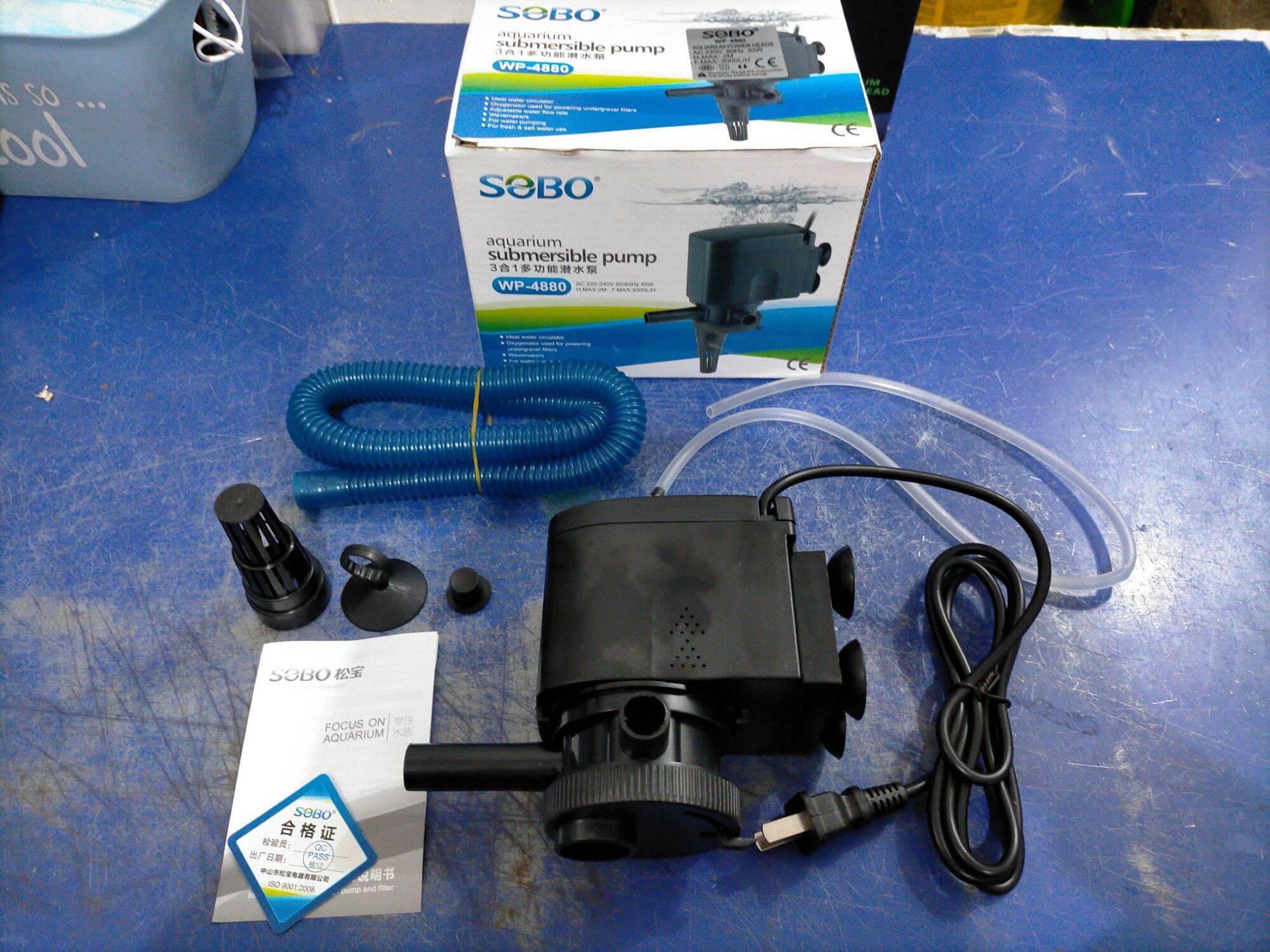 Sobo WP4880 33w Aquarium Submersible Pump Lazada PH