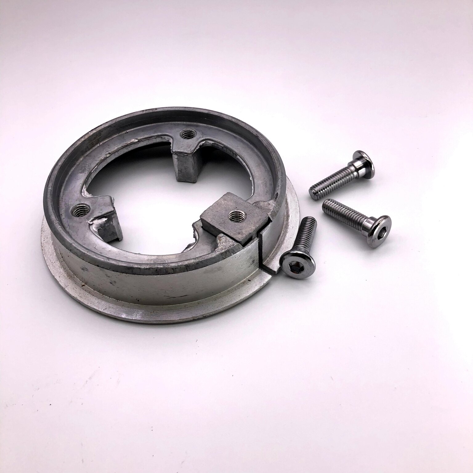 Electric Motorcycle Drum Brake Change Disc Brake Aluminum Tension Ring 110 Drum Change Disc