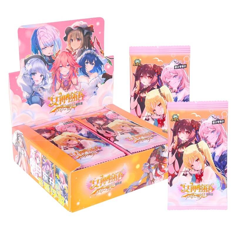 New goddesses stories cards anime girl feast sailor moon booster box