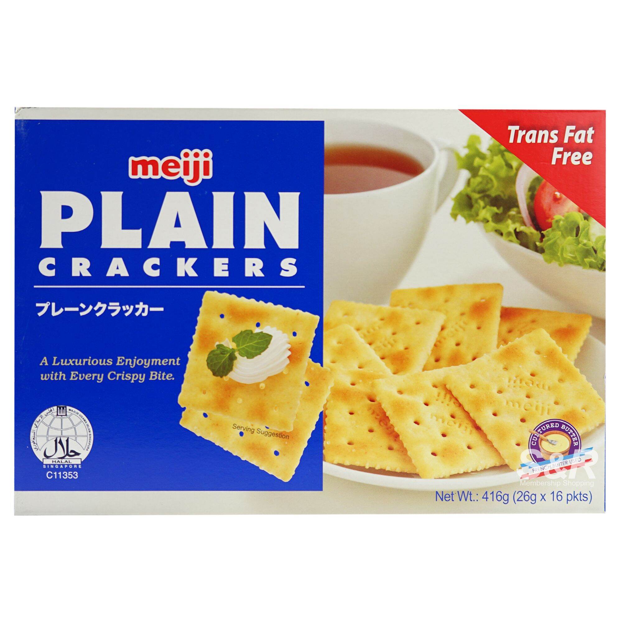 MEIJI Plain Crackers 416g Lazada PH