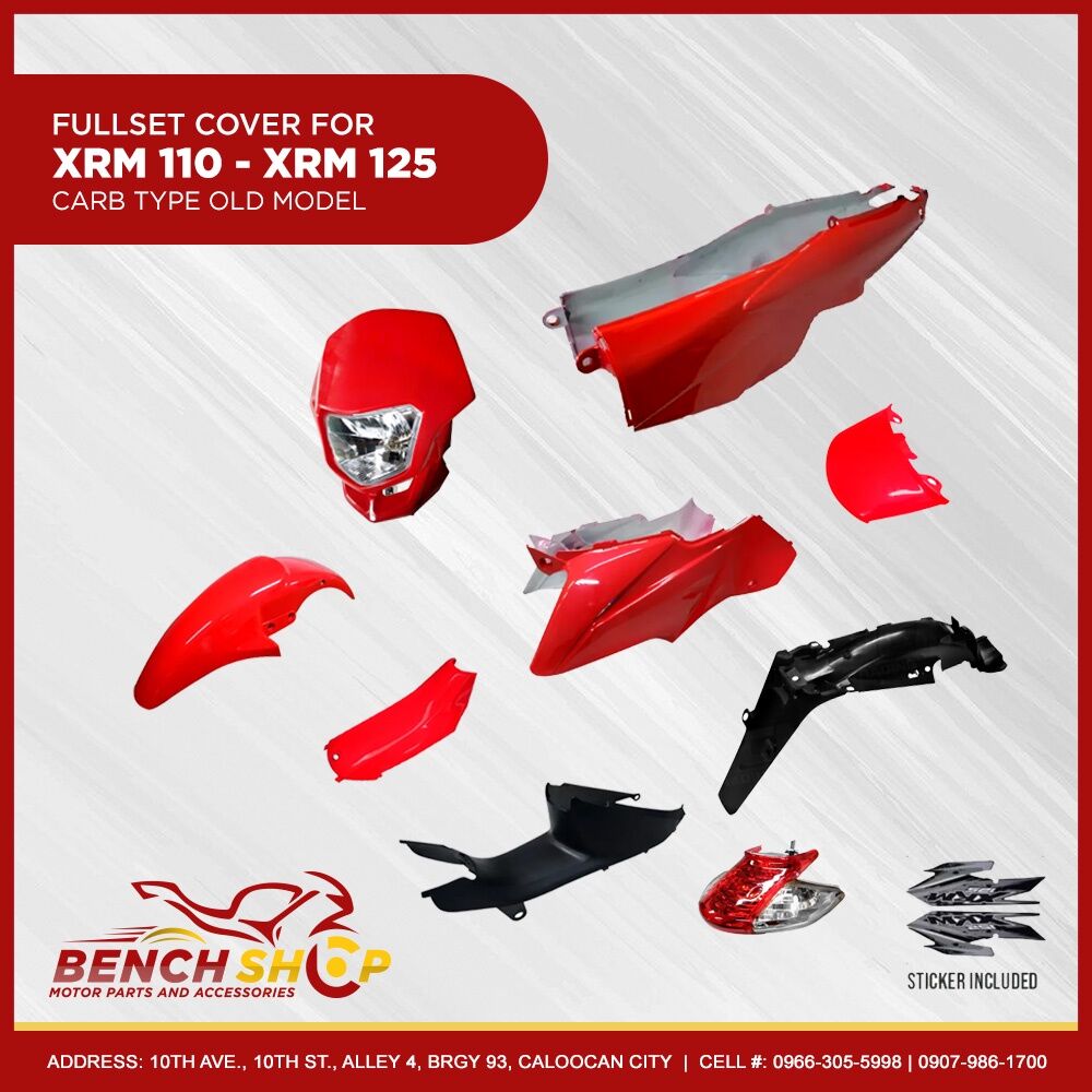 Honda xrm 110 body deals cover price