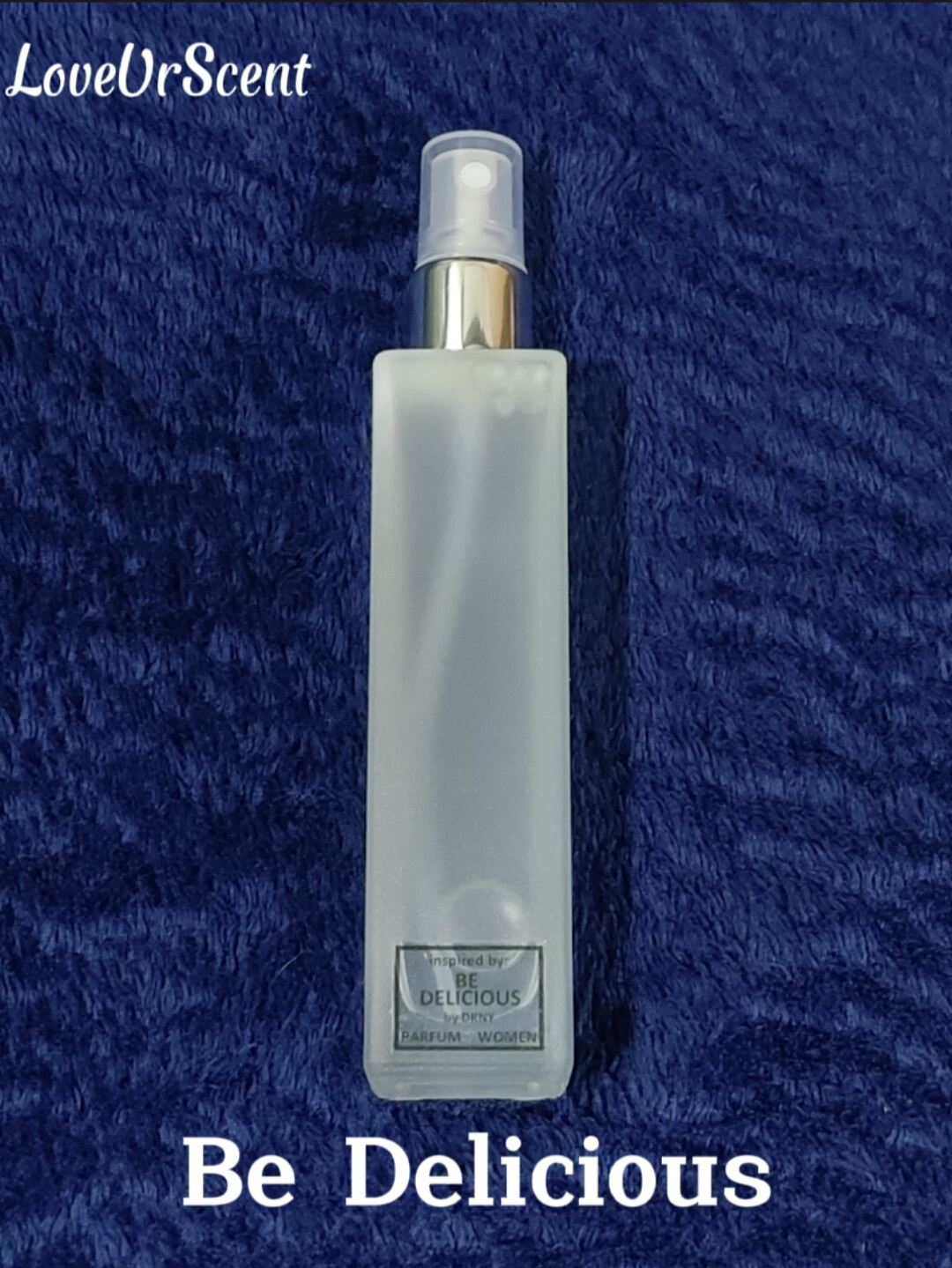 dkny perfume frosted bottle