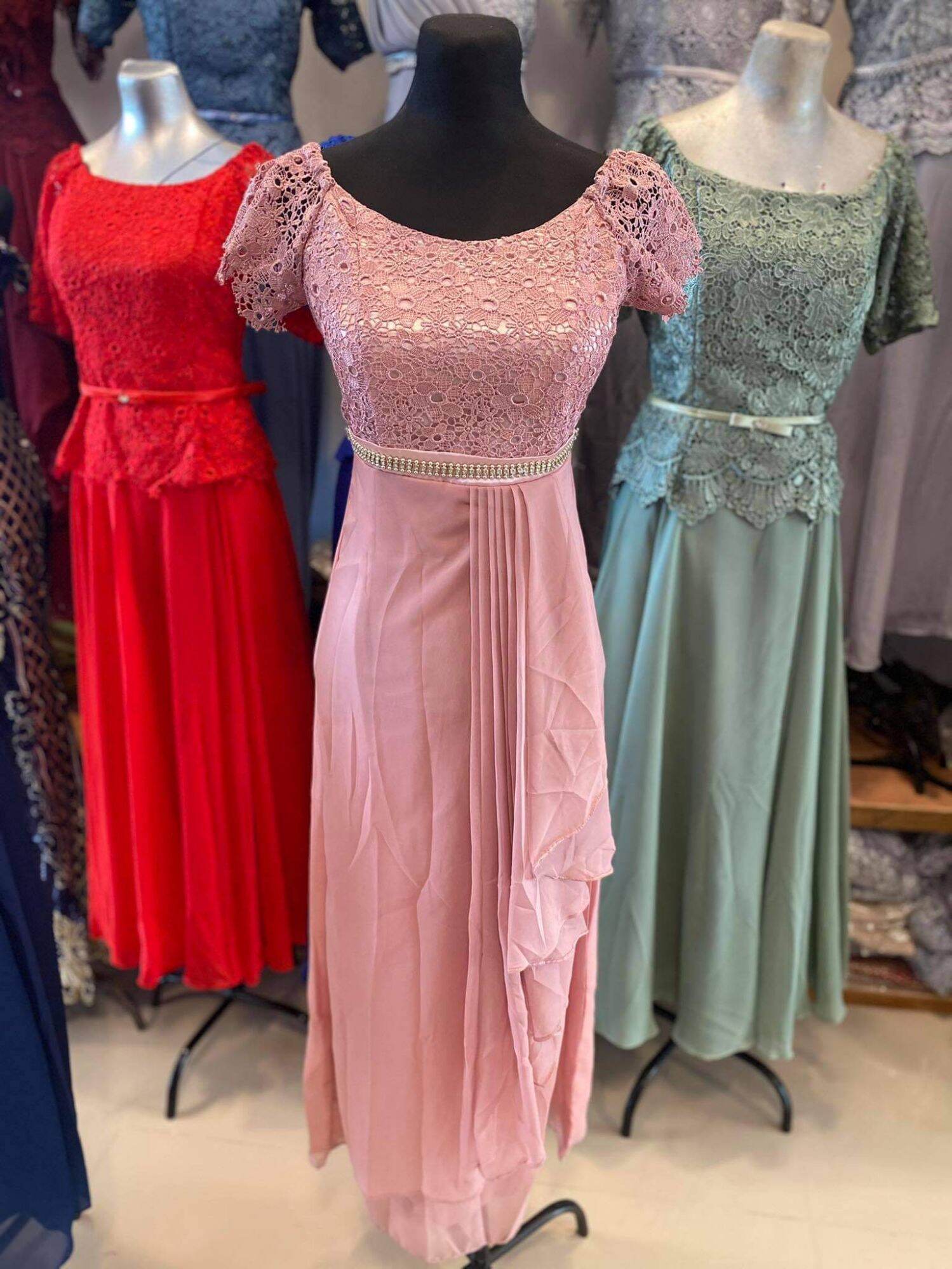 Blush Pink JANE DESIGN Formal Gown for Events Weddings Principal