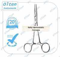 Kelly Forceps (Hemostatic) Premium Grade OLTEN INSTRUMENTS
