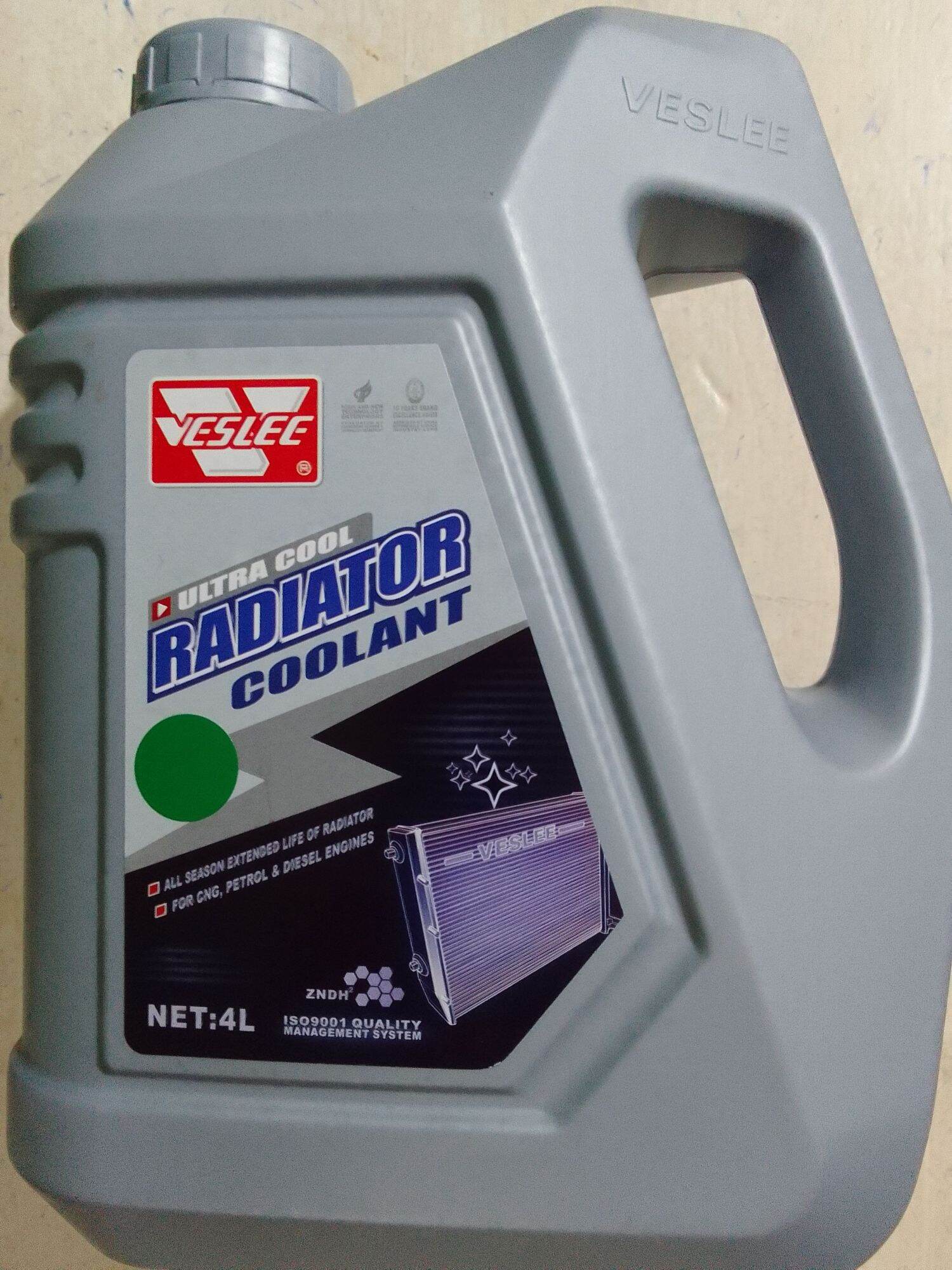 Veslee Radiator Coolant (Green) 4L Lazada PH