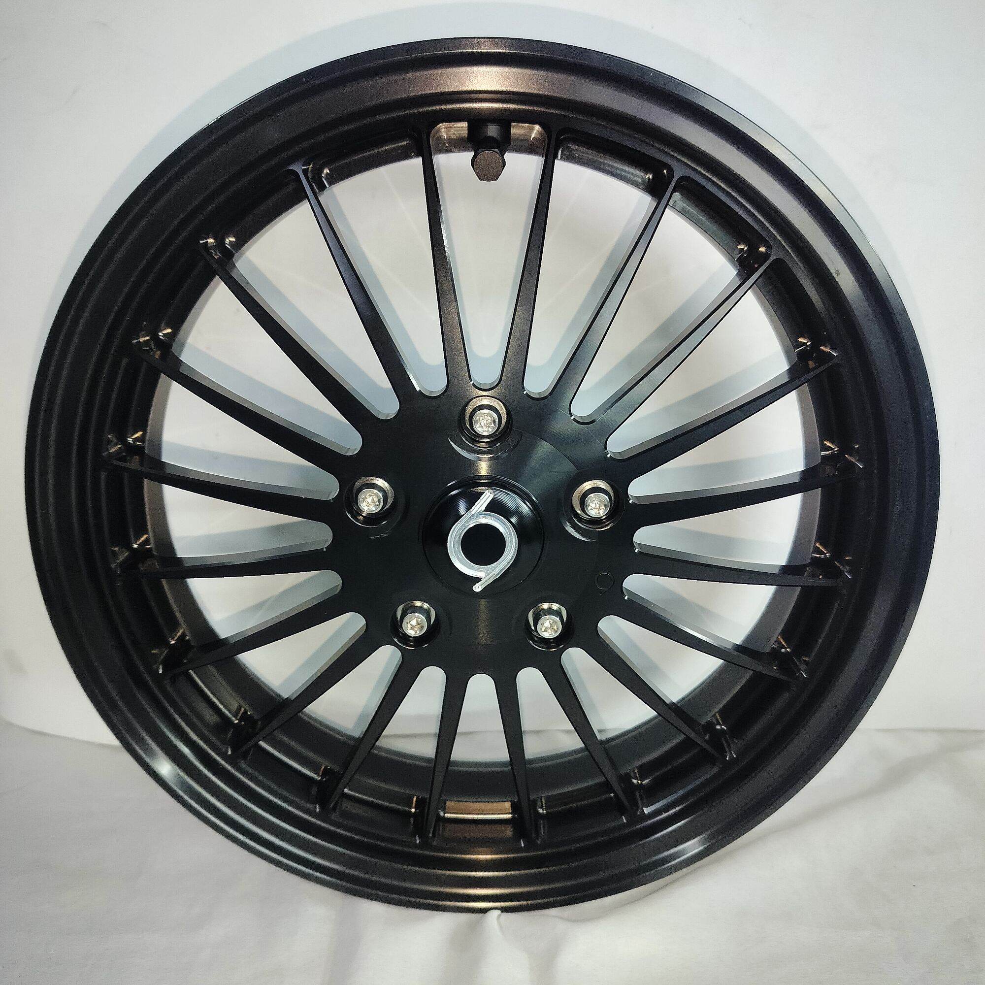 101 FACTORY KALESA RIM IN BLACK (FRONT AND REAR ) FOR VESPA PRIMAVERA ...