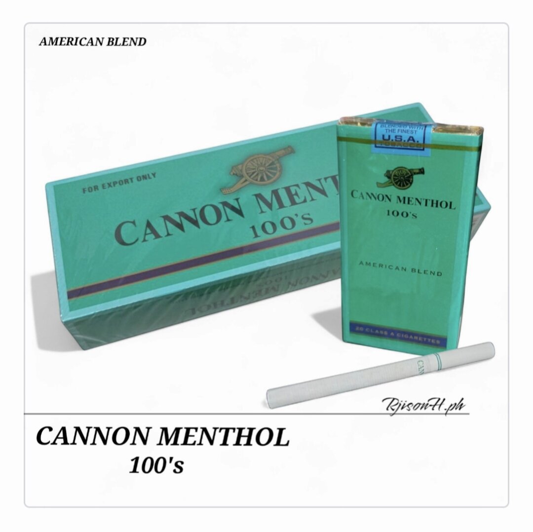 canon cigarettes Cannon Menthol 100s 20 Filter Cigarettes Fresh Mint Cigarettes Softpack  Cigarette Carton White Box Packaging - Lazada