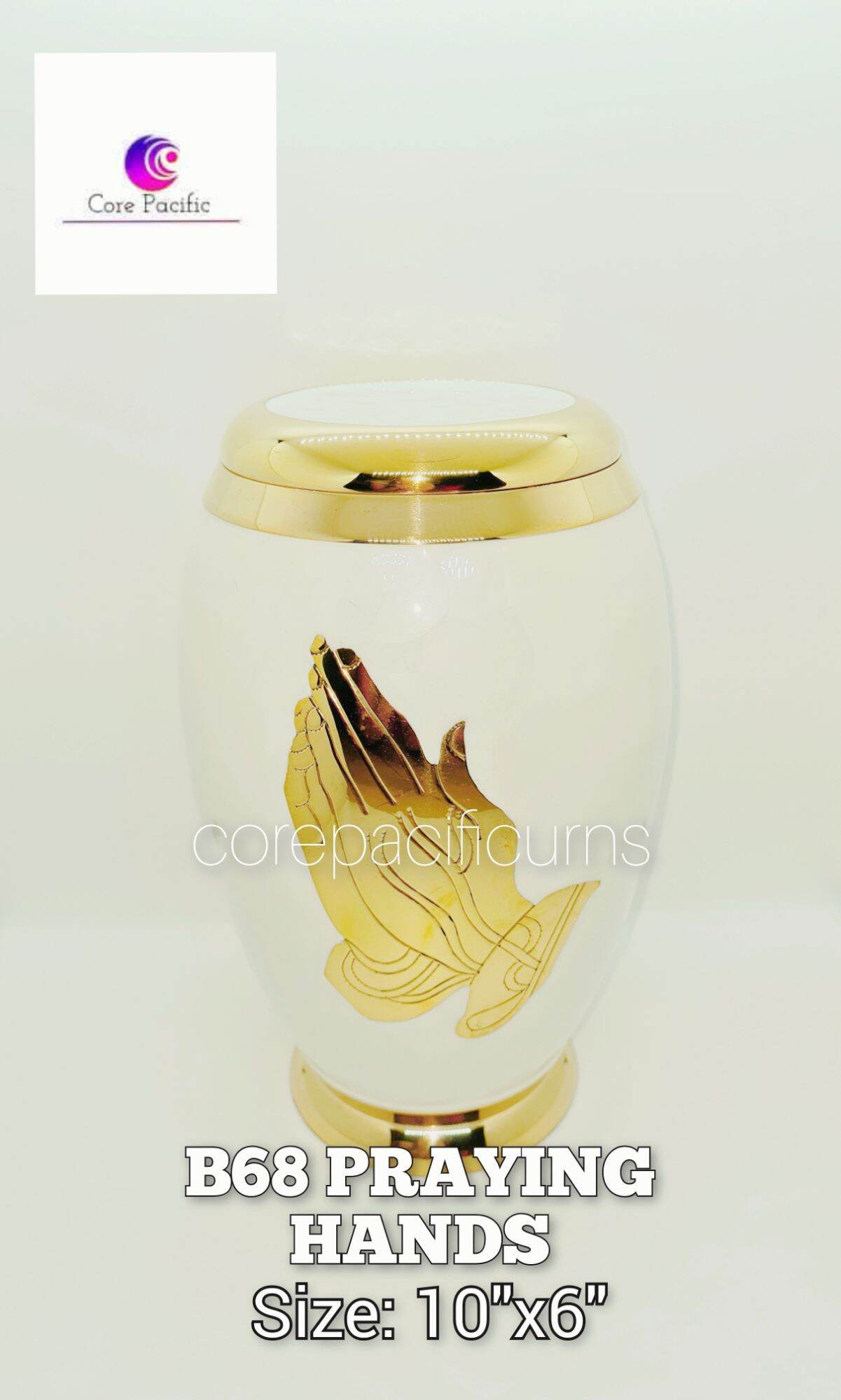Imported metal brass urn for cremation ashes Lazada PH