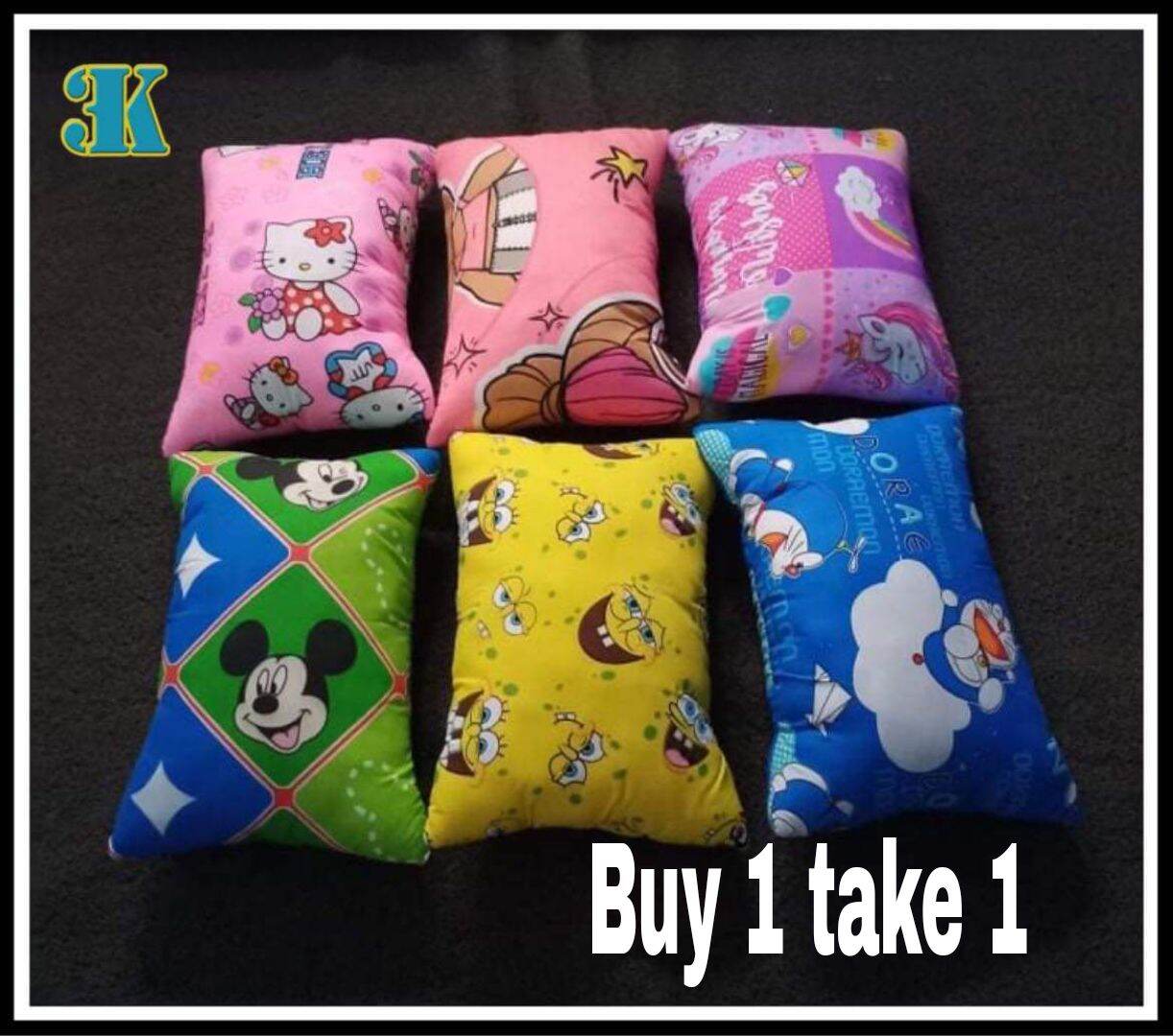 Triple K 10"x15" Foam Mini Pillow, Assorted for Girls (Buy 1