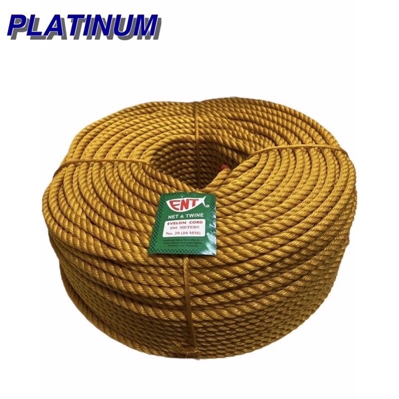 Per Mtr | ENT Nylon PE Rope | Tali Lubid Evelon Polyethylene Cord 7mm ...