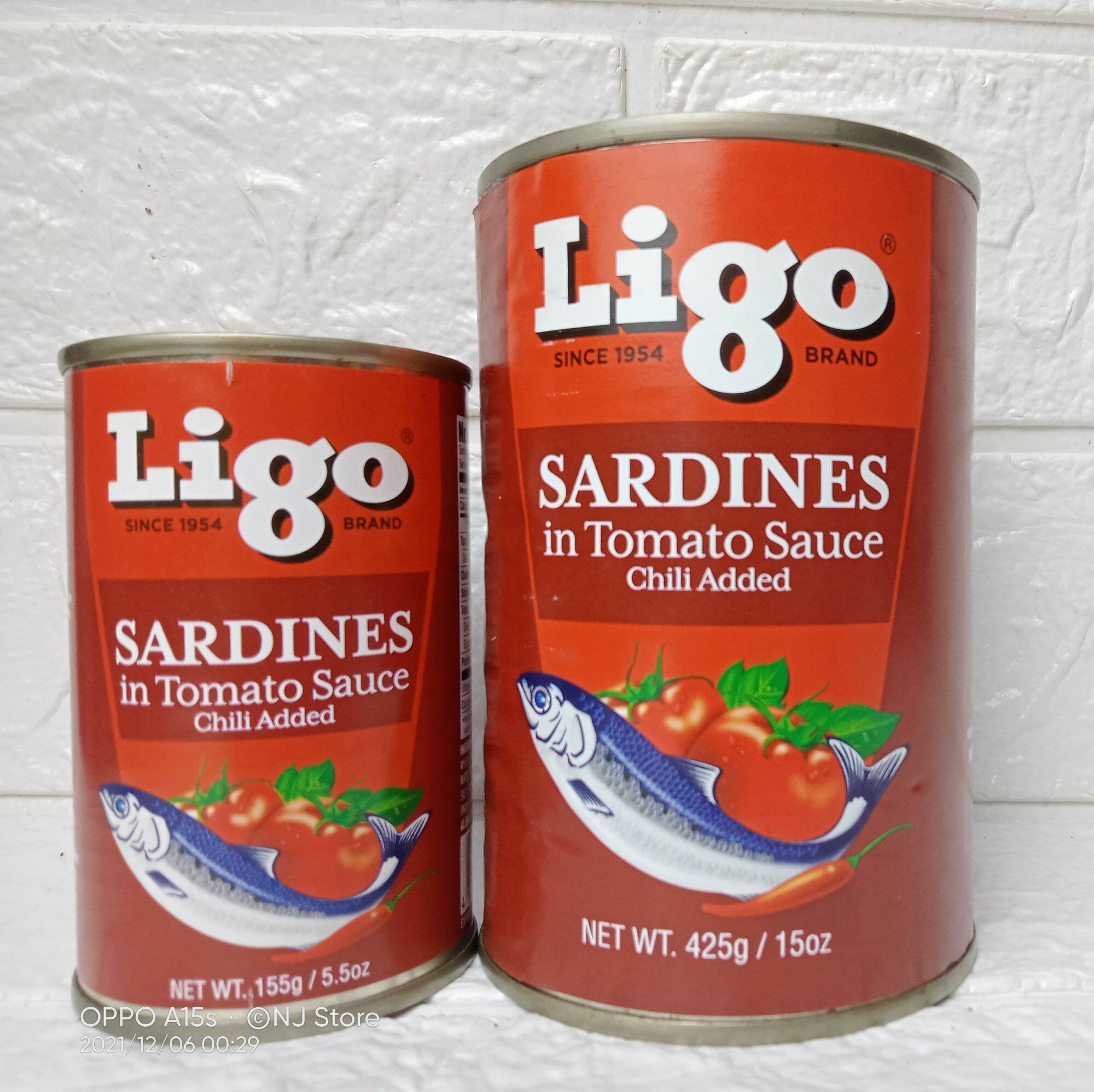 Ligo Sardines In Tomato Sauce Hot Spicy Lazada Ph