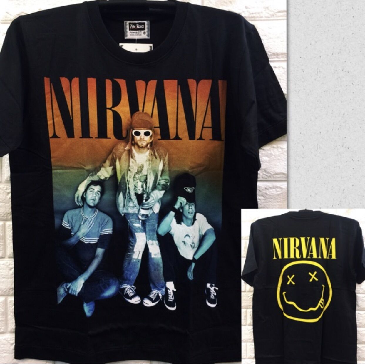 ミュージシャン 00's NIRVANA Cymbal Monkey Band T-Shirts